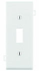 Toggle Switch Wallplate Cover PSC1-W New Leviton White Middle Sectional Standard