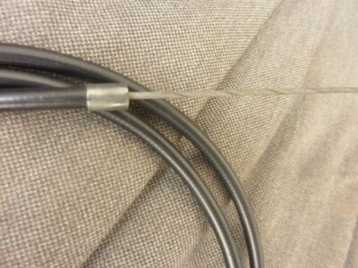 Câbles Et Gaines De Frein Vélo Vintage - Lot Pour Dérailleur - Pièces Détachées Stock Ancien