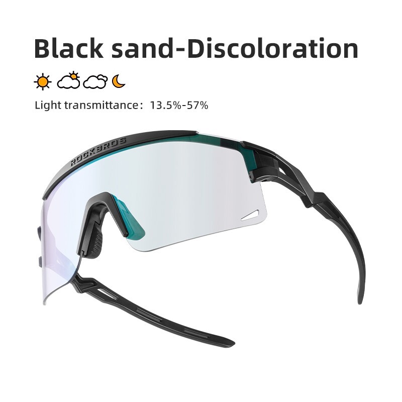 ROCKBROS Photochromatische Brille Radbrille Outdoors Fahrradbrille DamenHerren 8590₽