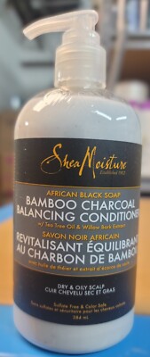 Shea Moisture African Black Soap Balancing Conditioner - FREE SHIPPING