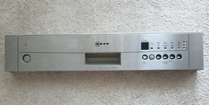 Bedien Blende Einheit NEFF Geschirrspüler BSH 9000642549 Ohne Elektronik Display