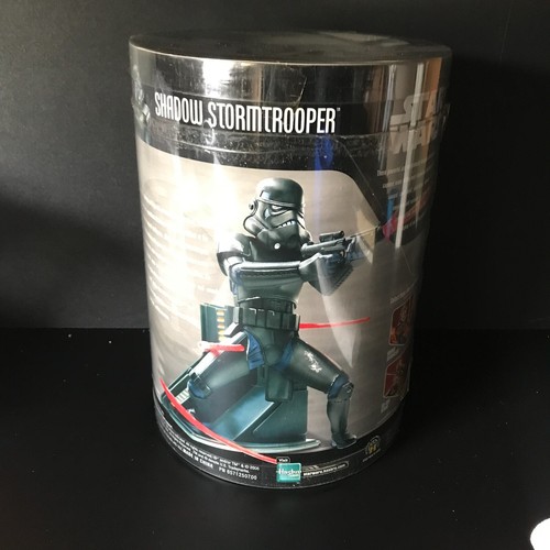 Star Wars Unleashed Shadow Stormtrooper 7" The Original Black Serie Herzstück - Bild 5 von 7