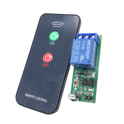 1 Channel Infrared Remote Control Relay Learning Remote Control Switch Module 5V