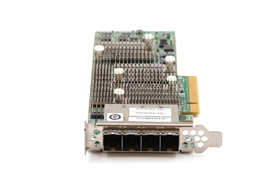 LSI 9206-16e Quad-Port 6GbE SFP PCle Host Bus Adapter P/N: H3-25531-01A Tested - Image 3 of 4
