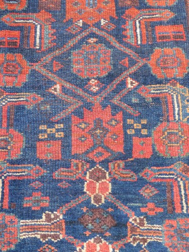 ANTIQUE KURDISH NARROW RUNNER. LONG RUG. NORTH WEST PERSIIA. 275CM X 76CM. - 第 13/22 張圖片