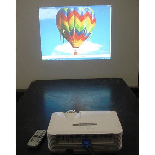 Mitsubishi XD280U DLP XGA Projector, 3000 Lumens, 4:3 Aspect, 1080i Video - Picture 7 of 8
