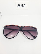 Vintage Dorothy Kahn Oversized Sunglasses Frames Italy