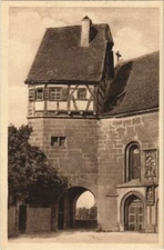 Old postcard postcard Rothenburg - Wolfgangskirche GERMANY (1074640)