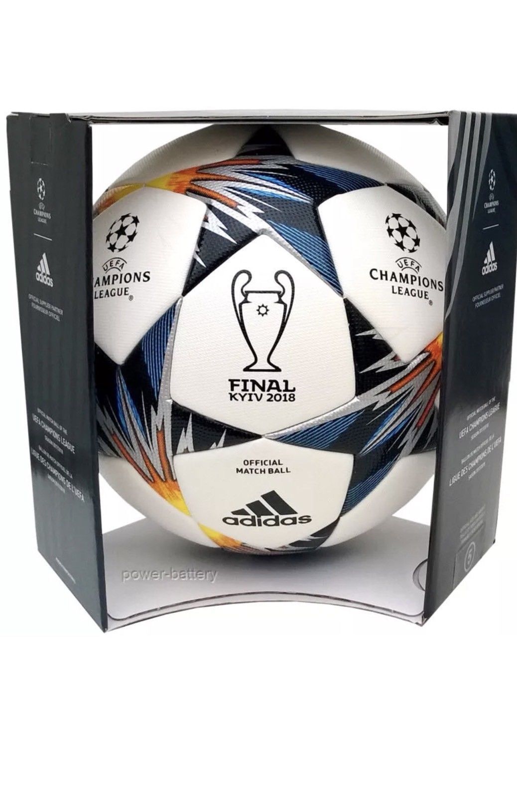 Adidas UEFA Champions Finale Kyiv Ball Authentic With Box | eBay