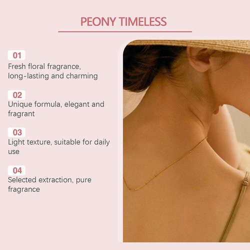 50ml Peony Eternal Perfume For Women Scent Parfum Spray For Her Lot M8 - Picture 12 of 19