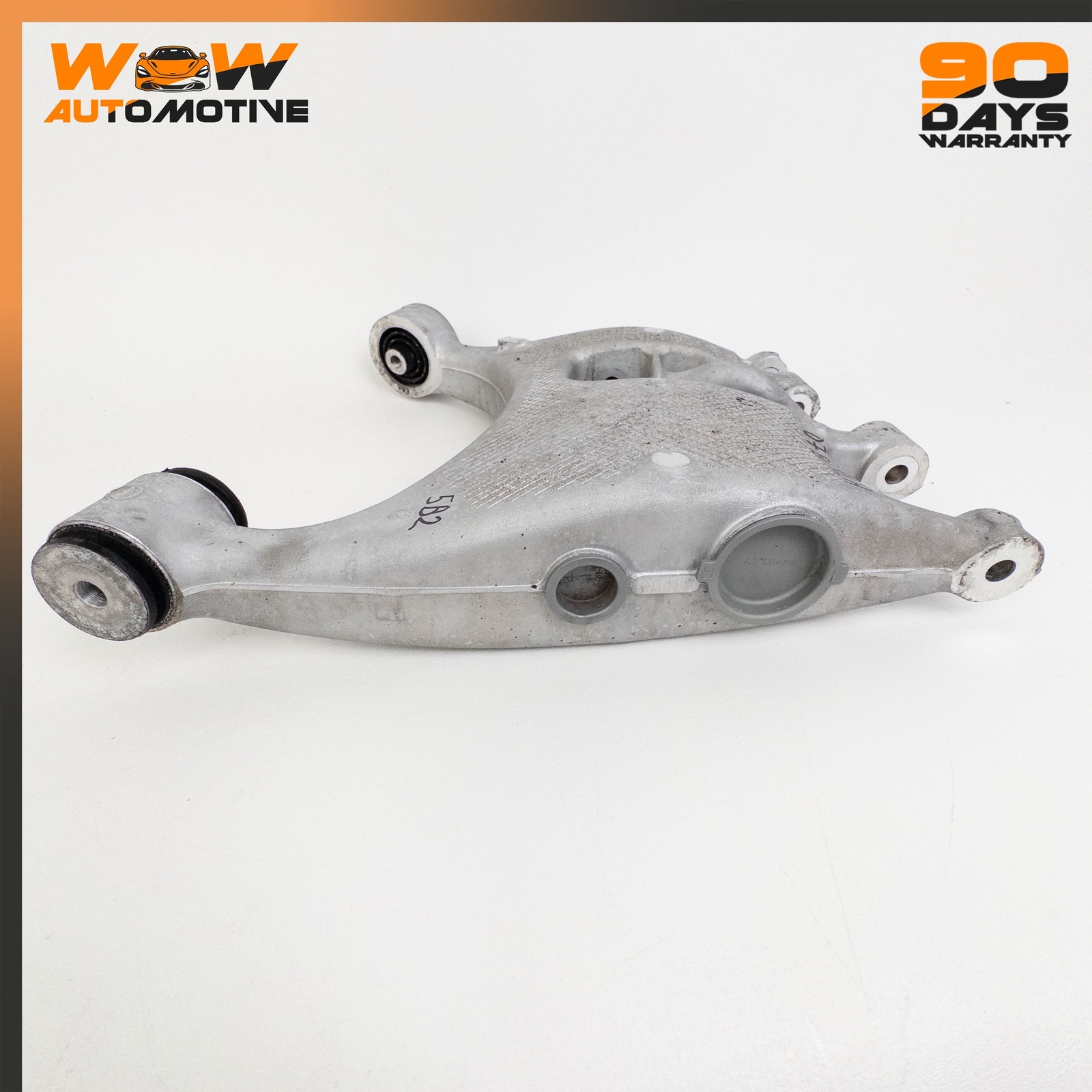 07-11 BENTLEY CONTINENTAL GTC REAR LEFT SUSPENSION CONTROL ARM KIT SET 5 OEM