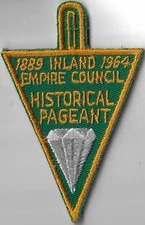 1889-1964 Historical Pageant Empire Council DYL Bdr. [MX-8911]
