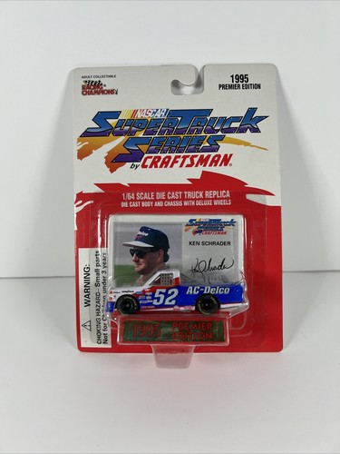 1995 Racing Champions Super Truck Series Ken Schrader #52 AC-Delco Blue New - Picture 1 of 5