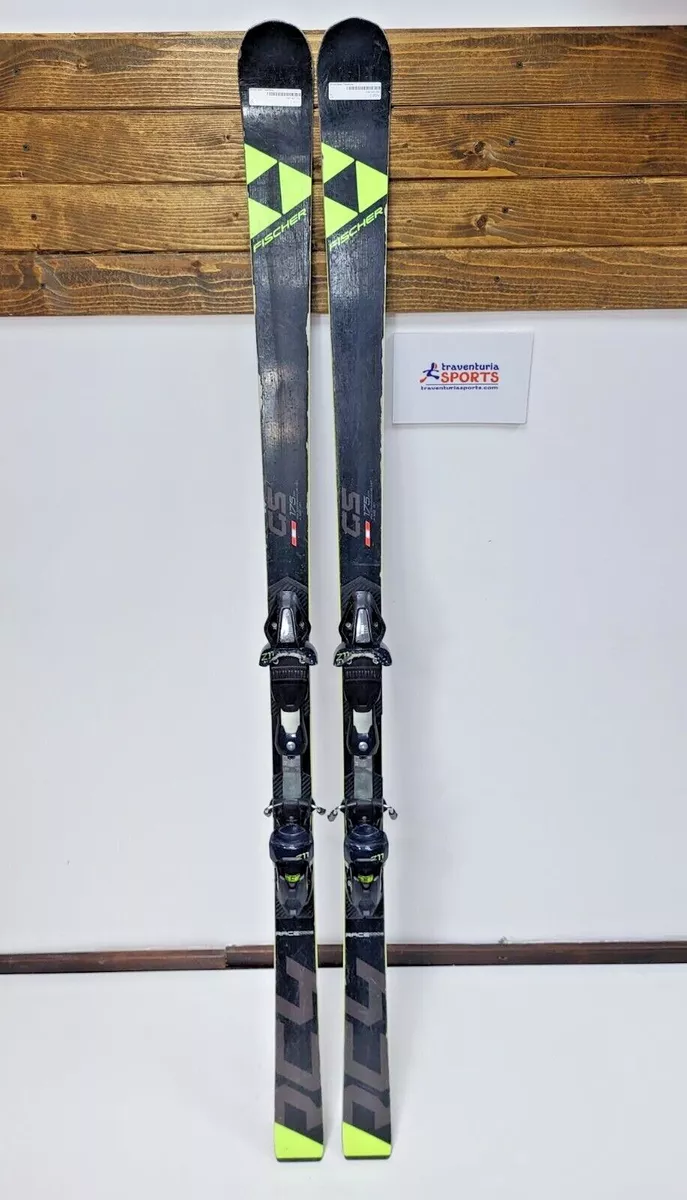Fischer RC4 GS World Cup 175 cm Ski + Fischer 11 Bindings Winter Sports Fun