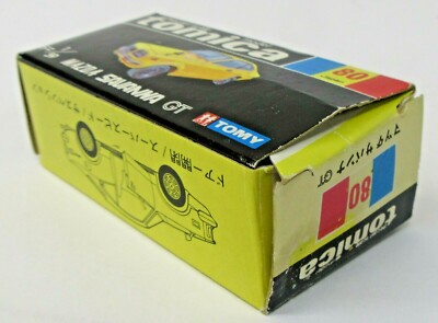Tomica 80 MAZDA SAVANNA GT yellow Made in JAPAN diecast Mint in