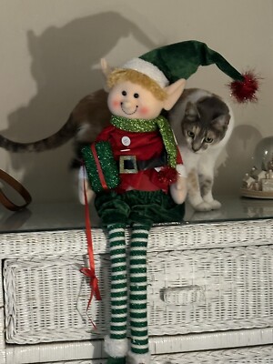 CHRISTMAS ELF on A Shelf. 36  