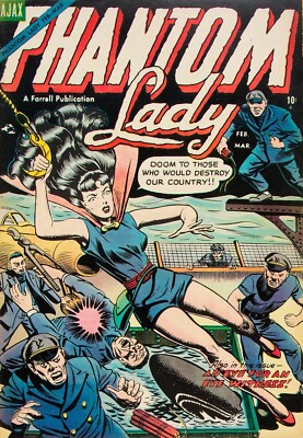 Phantom Lady #2 Photocopy Comic Book