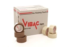 Vibac #125 x 2" x 110yd x 1.7mil Acrylic Carton Sealing Tape - 2 Pallets 7560rls