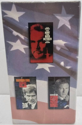 The Jack Ryan Collection (VHS/EP, 1997, 3-Tape Set) BRAND NEW and SEALED 