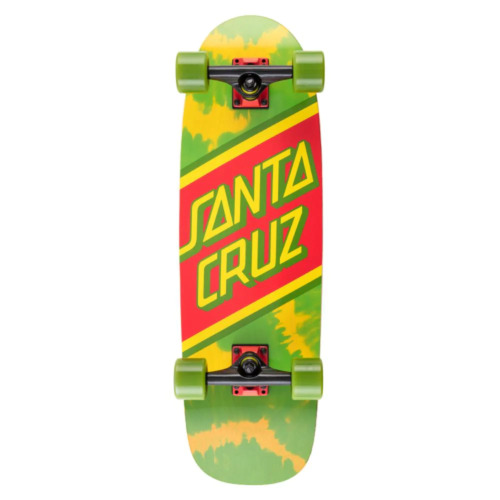 Santa Cruz Skateboards Rasta Tie Dye Street Skate 8.79