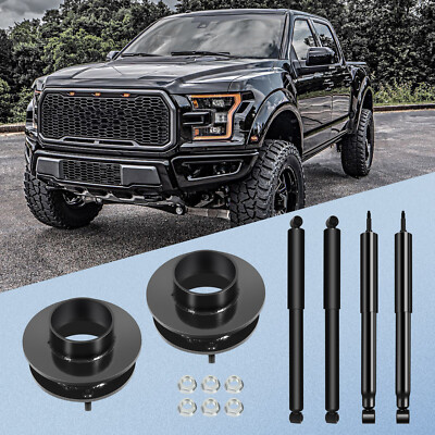 2'' Front Leveling Kit & Full Set Shocks Struts For 1994-2001 Dodge Ram 1500/2500