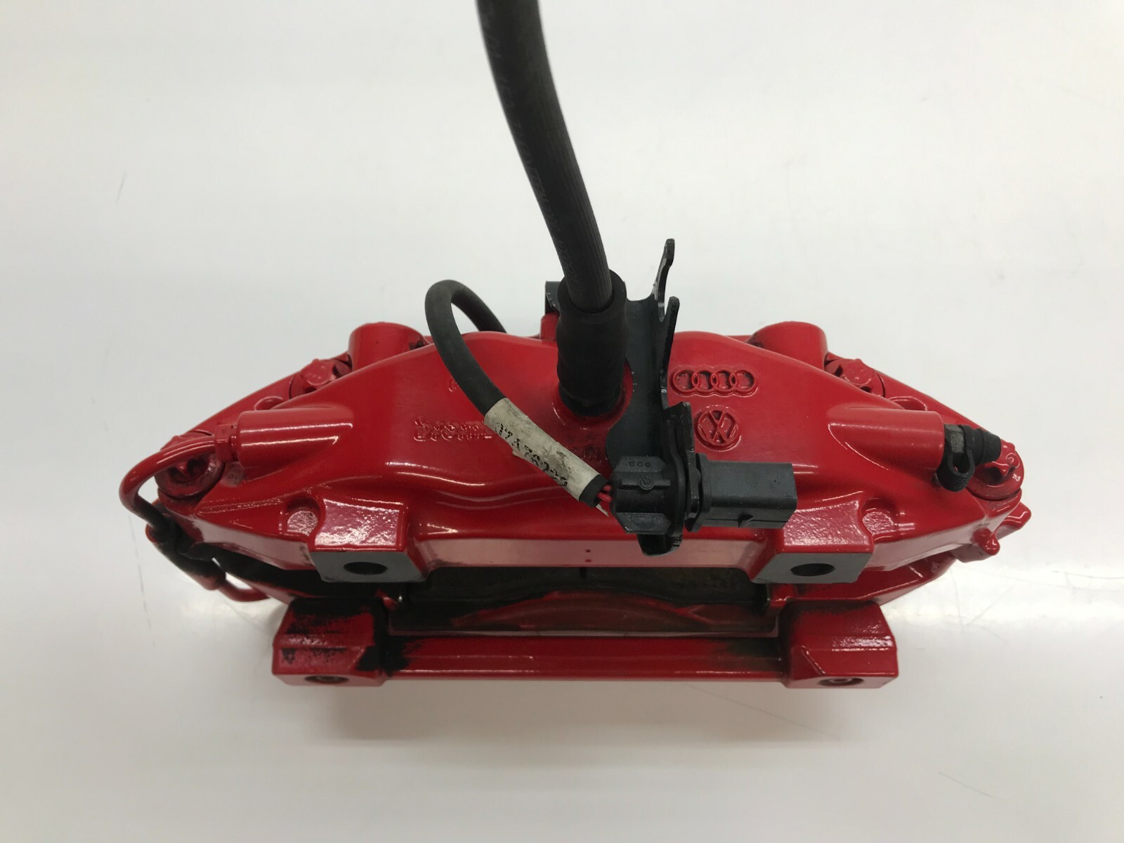 LAMBORGHINI HURACAN REAR RIGHT PASSENGER SIDE BRAKE CALIPER RED OEM 4T0615406J