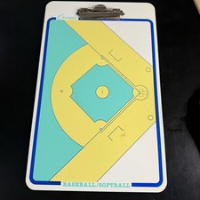Dry Erase Clip Board Champion Baseball Softball Coach Lineup Sports Travel Ball