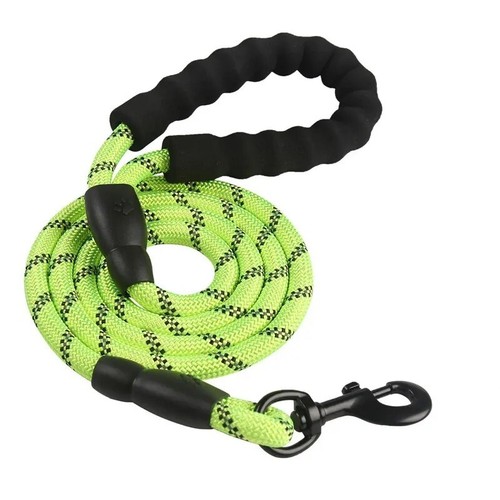 Nylon Training Dog Leash Heavy Duty Pet Products Strong Rope Recall Reflective - Picture 4 of 22
