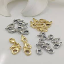 5Pcs Gold Filled Lobster Clasp Connectors Jewelry Findings 10/12/15mm I86