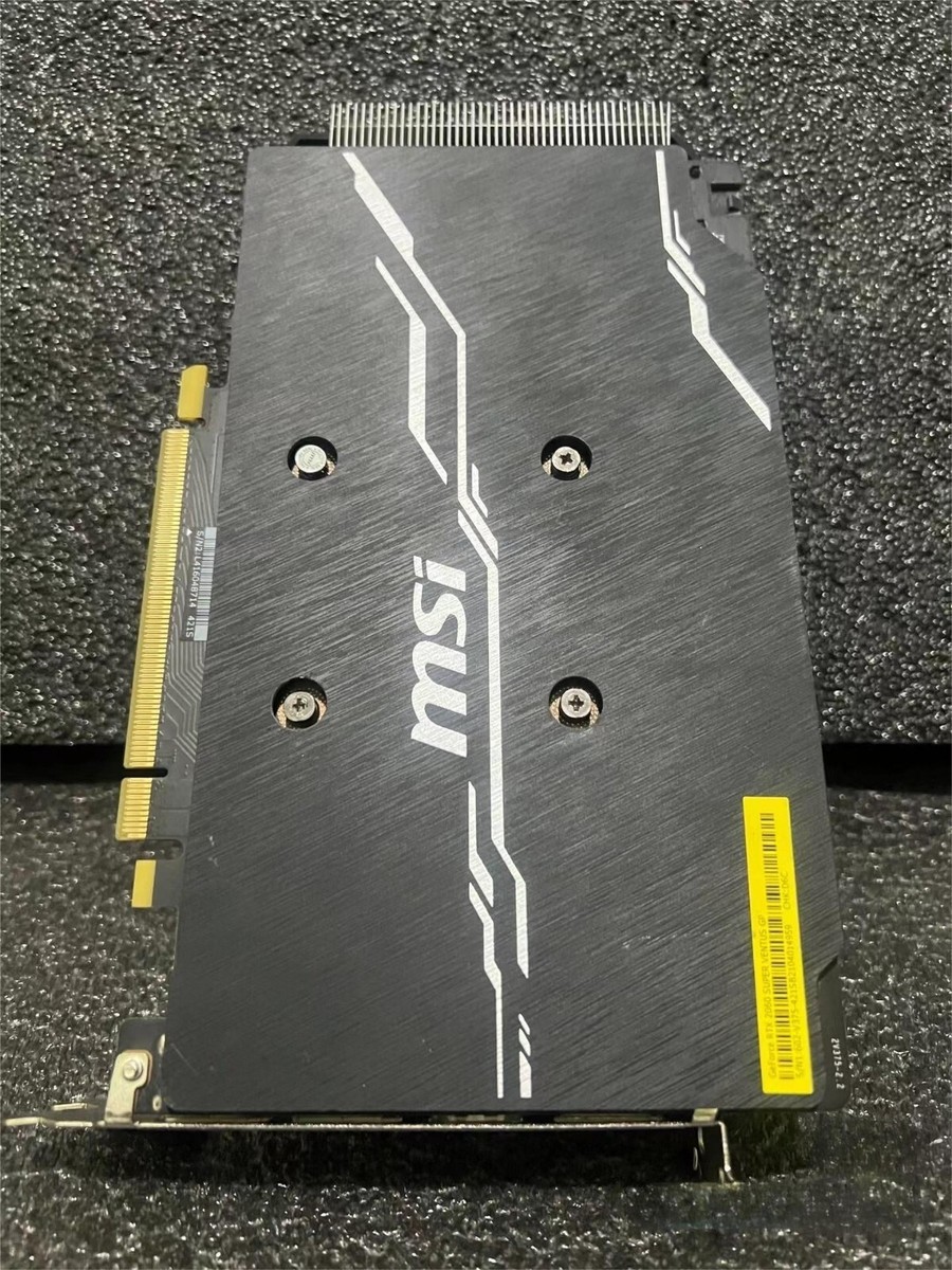 MSI NVIDIA GeForce RTX 2060 SUPER VENTUS XS C OC 8G GDDR6 MSI NVIDIA GeForce RTX 2060 SUPER VENTUS XS C OC 8G GDDR6
