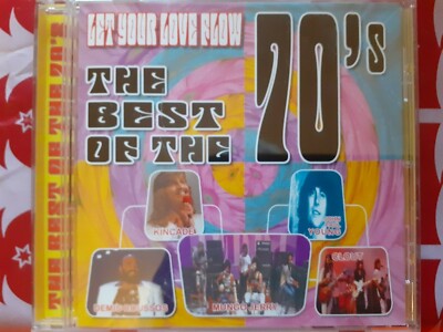 Original CD ~ THE BEST OF THE 70`S ~ LET YOUR LOVE FLOW