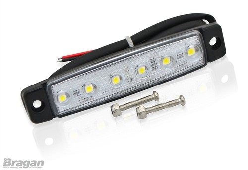 Roof Spot Light Bar + LEDs For Renault Premium Truck Front Lamps Stainless Steel - Picture 5 of 6