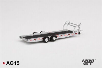 MINI GT 1:64 Car Hauler Trailer Type A Silver AC15# in box