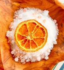 CITRUS Orange Lemon-Epsom Salt Bath Soak-Magnesium Detox-foot spa-gifts-organic