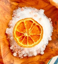CITRUS Orange Lemon-Epsom Salt Bath Soak-Magnesium Detox-foot spa-gifts-organic