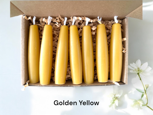 A Week of Harmony - Set of 7 Beeswax Ritual Candles for Meditation - 第 9/19 張圖片