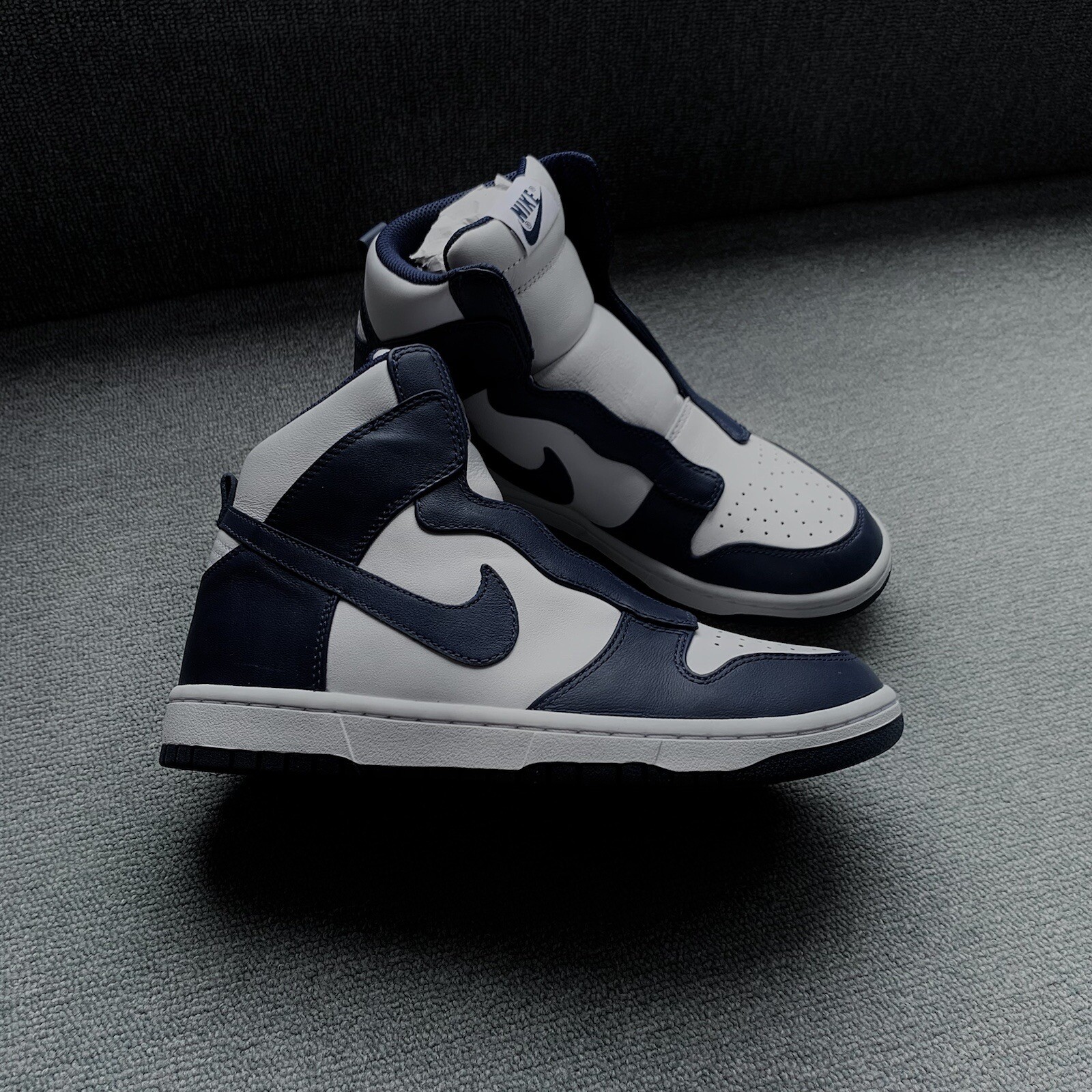 Sacai x Nike Dunk Lux High Obsidian UNC Coast