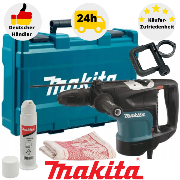 Makita HR4501C Bohrhammer Kombihammer 1350W MeißEln Hammerbohren Transportkoffer-image