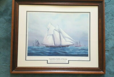 CHRIS HAMMOND Legendary Yachts of Racing ''Madeline v Countess of Dufferin'' S&N