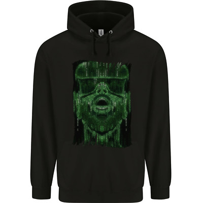 VR Man Virtual Reality Gaming Gamer Herren 80% Baumwolle Hoodie