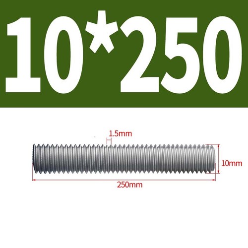 A2 Stainless Steel Threaded Rod Full Thread Studding Bar M10 M12 M14 M16 M18 M20 - Picture 31 of 133