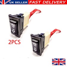 2X UNIVERSAL 12V 20A 2WAY MOMENTARY ELECTRIC WINDOW AERIAL UP DOWN ROCKER SWITCH