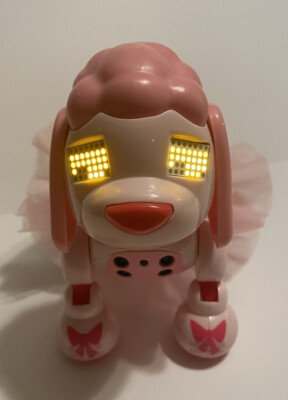 Zoomer Zuppies Robot Poodle Zoomer Zuppies PRIMA Pink Poodle Puppy