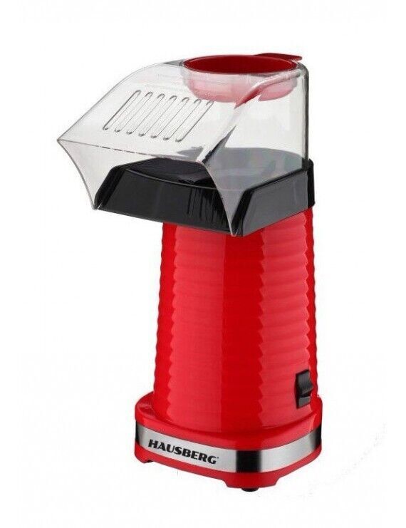 HAUSBERG HB-900RS MACCHINA PER POP CORN ELETTRICA 12 TAZZE 1200W