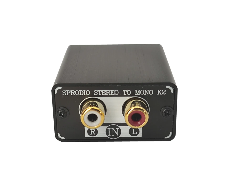 Single Stereo to Dual Mono Audio Converter Mono Out RCA L/R Audio Adapter K2 - Image 2 of 4