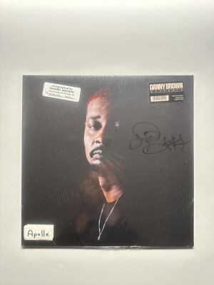DANNY BROWN Quaranta Vinyl SIGNED / AUTOGRAPHED Red LP IN HAND FAST SHIP 