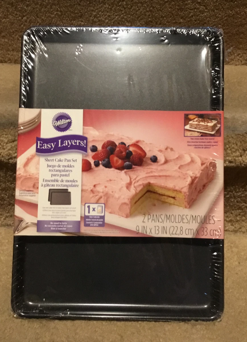Wilton sheet cheap cake pan
