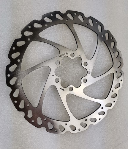 NEW OLD STOCK HAYES DISC BRAKE ROTOR 6" 160MM 6 BOLTS INCLUDE