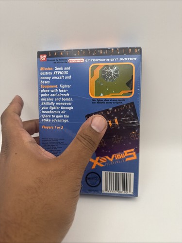 Xevious The Avenger NES Nintendo Game - NEW Partially sealed A9 - Picture 2 of 6