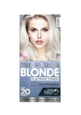 Colour Freedom Platinum Blonde Toner Permanent Ice Cool Hair Dye Tint Anti